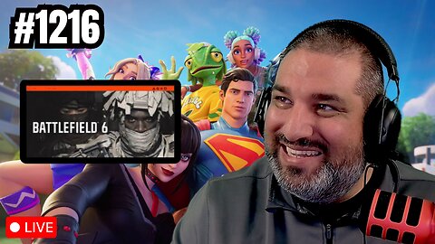 🔴COACH HOSKEES LIVE - BATTLEFIELD 6 TRAILER + FORTNITE WITH COACH (#1216)