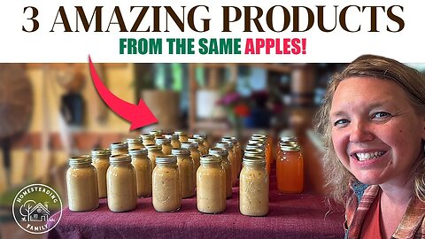 The Genius Hack to Get 3 Products From 1 Apple Harvest