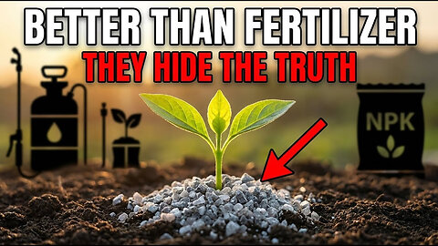 The "Stone Powder" That Replaces Fertilizer — Why Big Ag Hates It