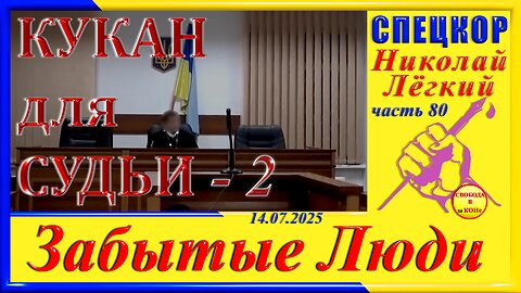 КУКАН ДЛЯ СУДЬИ- 2, ч. 80 Николай Легкий