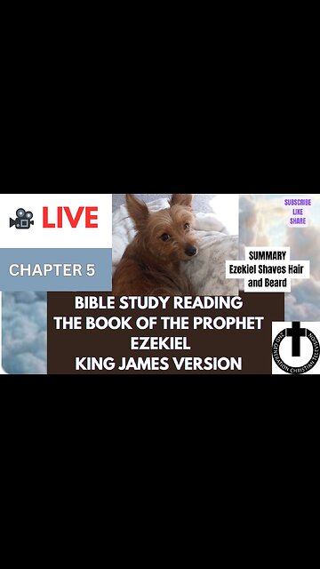 Join Us Livestream Bible Study Ezekiel Chapter 5 King James (KJV) @2ndGCT #live #ezekielkjv