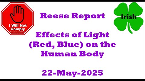 Effects of Light on the Human Body 22-May-2025