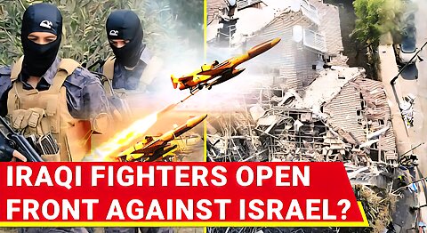 Iraq Joins Iran In Fighting Against Israel Video Shows Iraqi Group Hitting Israeli Projectiles