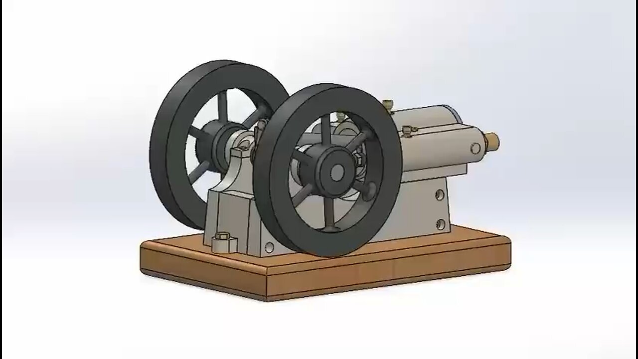 Steam Engine CAD Model