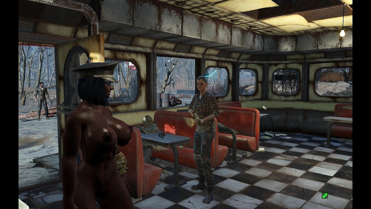 fallout 4 Naked beginners guide the Dinner Busty Boobs breast expansion huge tits