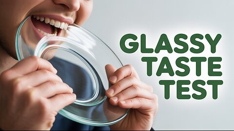 Ever wondered how it feels to bite a crystal plate, a shoe, or even an iPhone? 😲✨