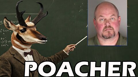 California Pronghorn Antelope Poacher Caught