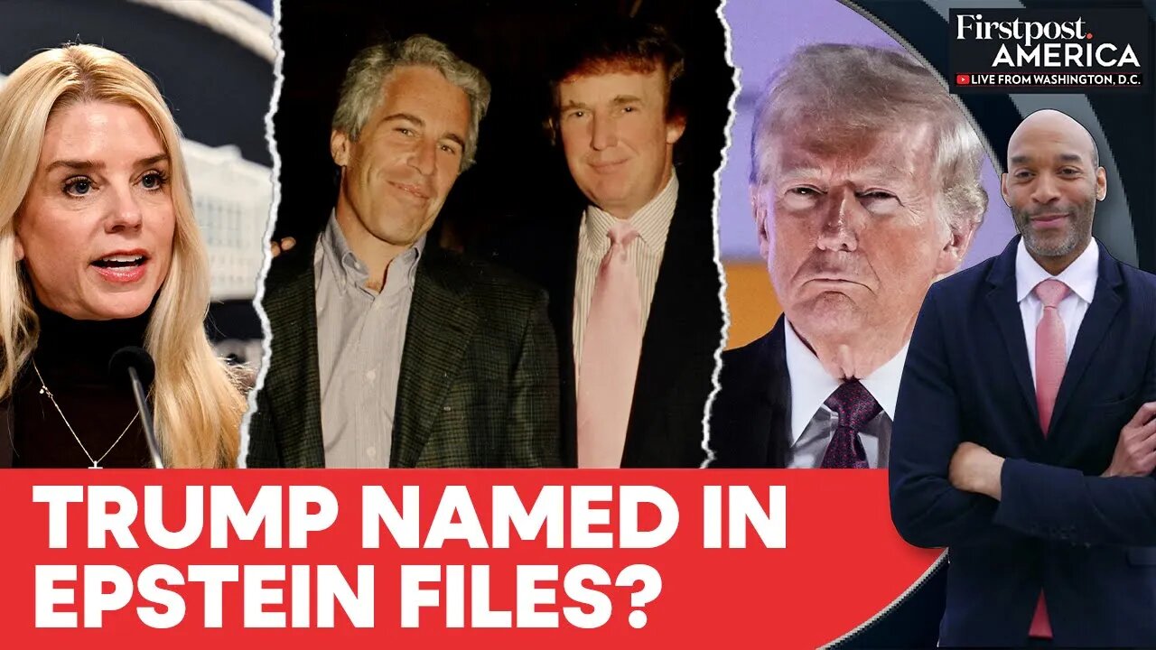 Reports Claim Trump Named in Epstein Files, White House Says "Fake News" | Firstpost America | N18G