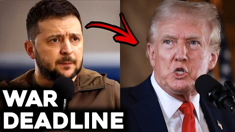 “Zelensky PRAISES Trump’s TOUGH Message to Putin – Peace Deadline SHOCKS the World!”