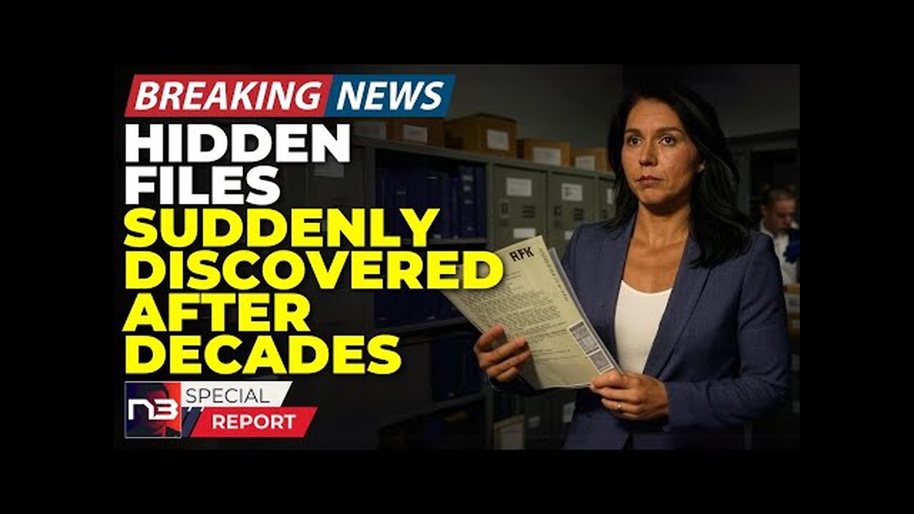 Breaking: Classified Files "Missing" For Decades Found In Strange Location - Contents Explosive!