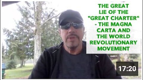 "Magna Carta's Deception: Its Role in the Global Revolutionary Movement"