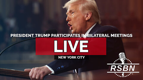 LIVE REPLAY: President Trump Participates in Bilateral Meetings in NYC - 9/23/25