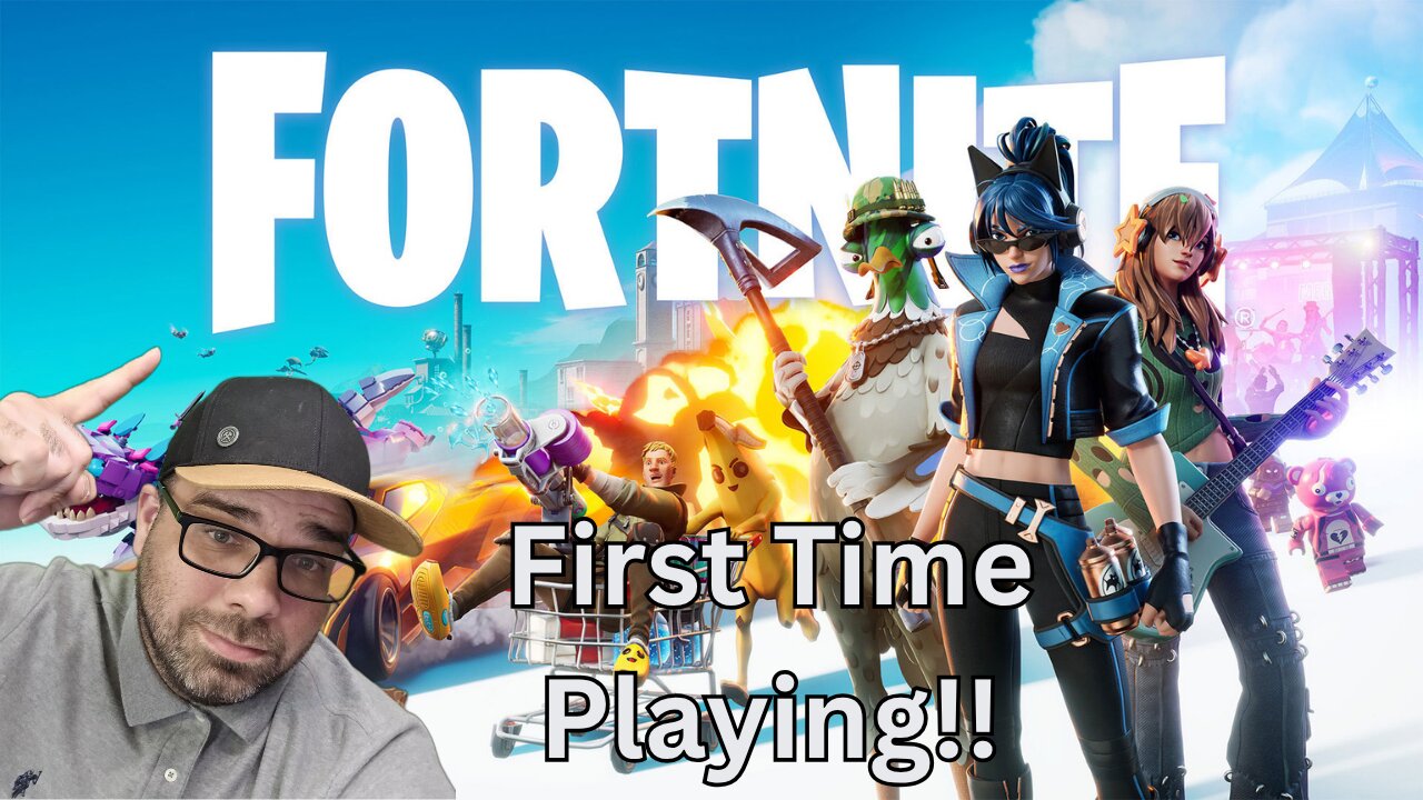 First Time Playing Fortnite!!