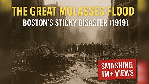 The Great Molasses Flood – Boston’s Sticky Disaster of 1919(Rumble Exclusive)