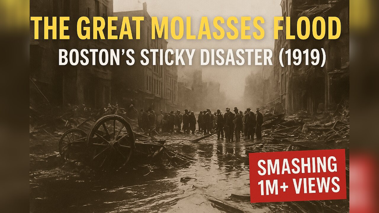 The Great Molasses Flood – Boston’s Sticky Disaster of 1919(Rumble Exclusive)
