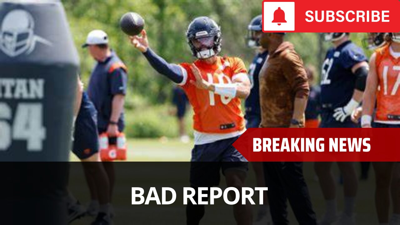 This Report Is Bad News For Caleb And The Bears