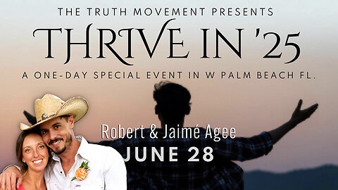 Thrive in '25 Event - Robert & Jaime Agee Covenant Proclamation & America 250 Tour Announcement