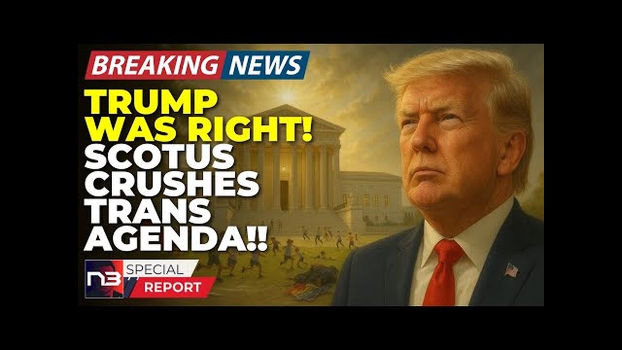 Breaking: Scotus Sides With Trump Again - Trans Activists Are Screaming In The Streets RN