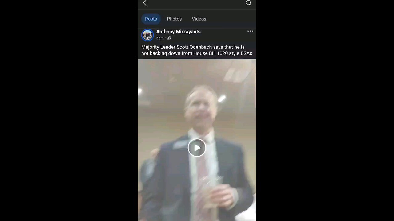 House Majority Leader Scott Odenbach Harassed By YAL Lobbyist?