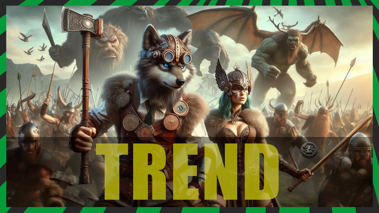 🐺 Bitcoin, Alts and Trad Trends and Random Walks 🐺🚨LIVESTREAM🚨
