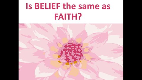 May 4 (Year 4) Is BELIEF the same as FAITH? - Tiffany Root & Kirk VandeGuchte