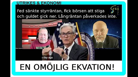Utrikes & Ekonomi 58: En omöjlig ekvation