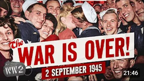 🌍🕊️ Week 314B: The End of WW2 — September 2, 1945 🇯🇵✍️