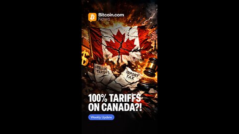 Trump Threatens Canada With 100% Tariffs — Markets React