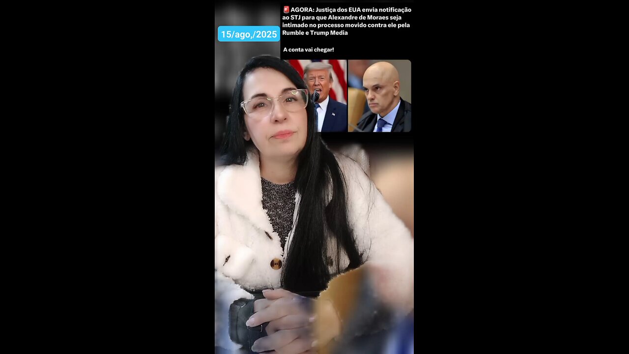 Moraes sera intimado pelo EUA