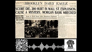 #OnThisDate September 16, 1920: Wall Street Inferno