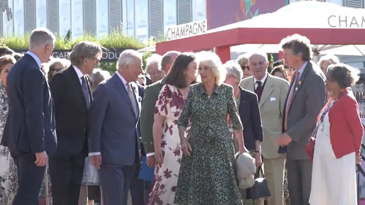 King Charles and Queen Camilla attend Chelsea Flower Show