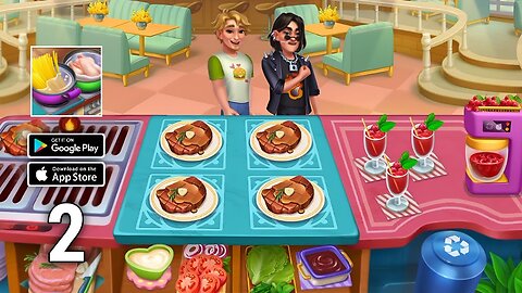 Cooking Rage Restaurant Game Gameplay Walkthrough Part 2 (iOS, Android) | Cooking Restaurant