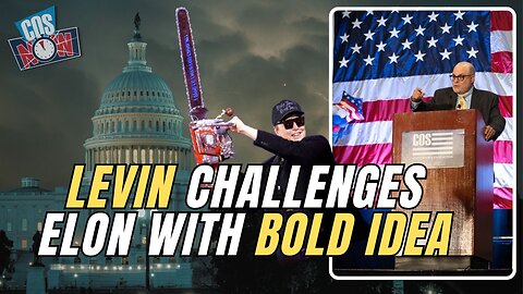 Levin Challenges Musk with BOLD Idea | COS Now EP21 2025