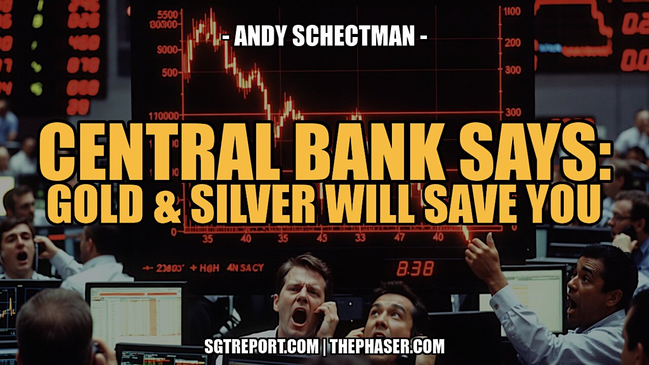 CENTRAL BANK DISCLOSURE: ONLY GOLD & SILVER WILL SAVE YOU - Andy Schectman
