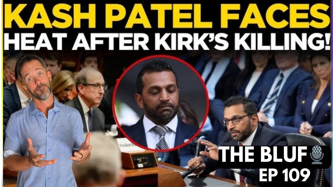 Epstein Client List Exposed? Patel vs. Massie, CIA Links - BLUF 109