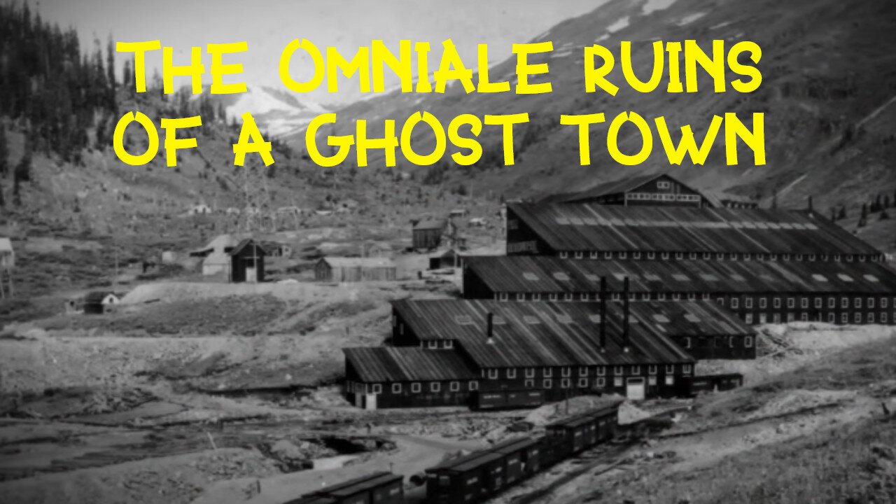 Ghost town ruins in the Colorado mountains!