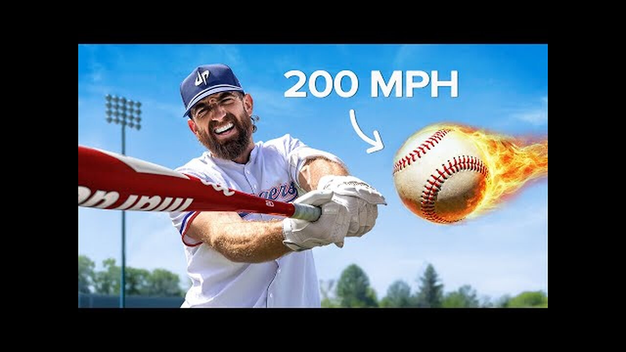 I Hit The World's Fastest Baseball Pitch