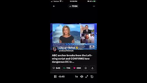 ABC anchor breaks from the Left-wing script and CONFIRMS how dangerous DC is:
