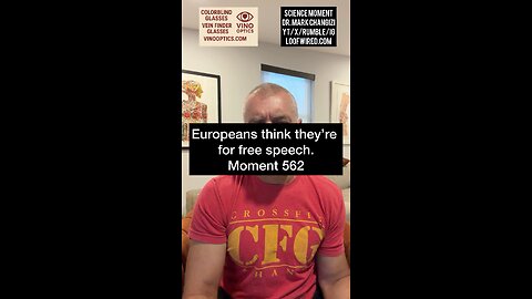 Europeans think they’re for free speech. Moment 562