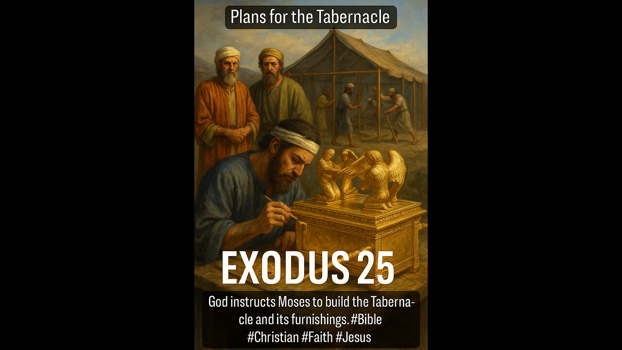 EXODUS 25: God's Blueprints for the Ark & Tabernacle | Divine Architecture Begins