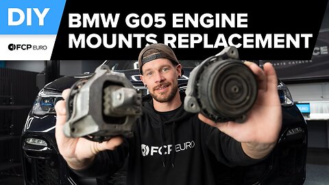 BMW X5 Engine Mount Replacement DIY (2019-2023 BMW G05 X5, G06 X6, 50i, M50i, N63TU3)