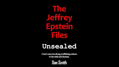 Jeffrey Epstein - The CoverUP??