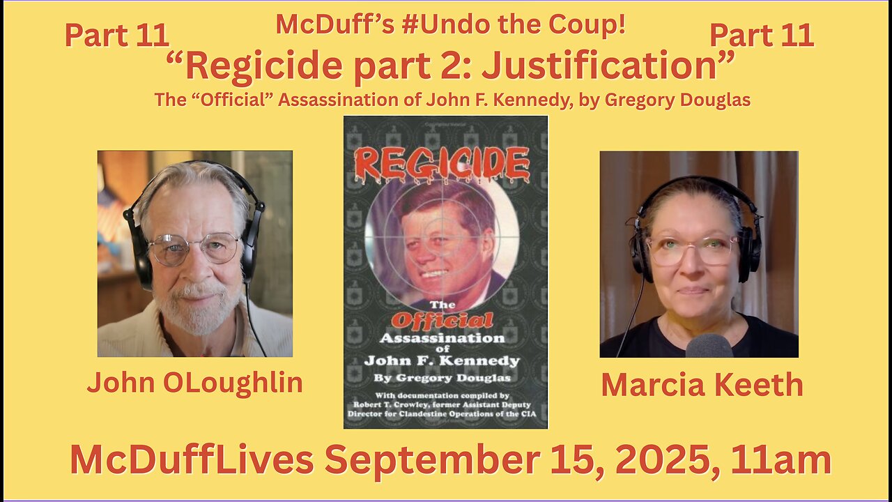 #UndoTheCoup, part 11: "Justification" September 15, 2025