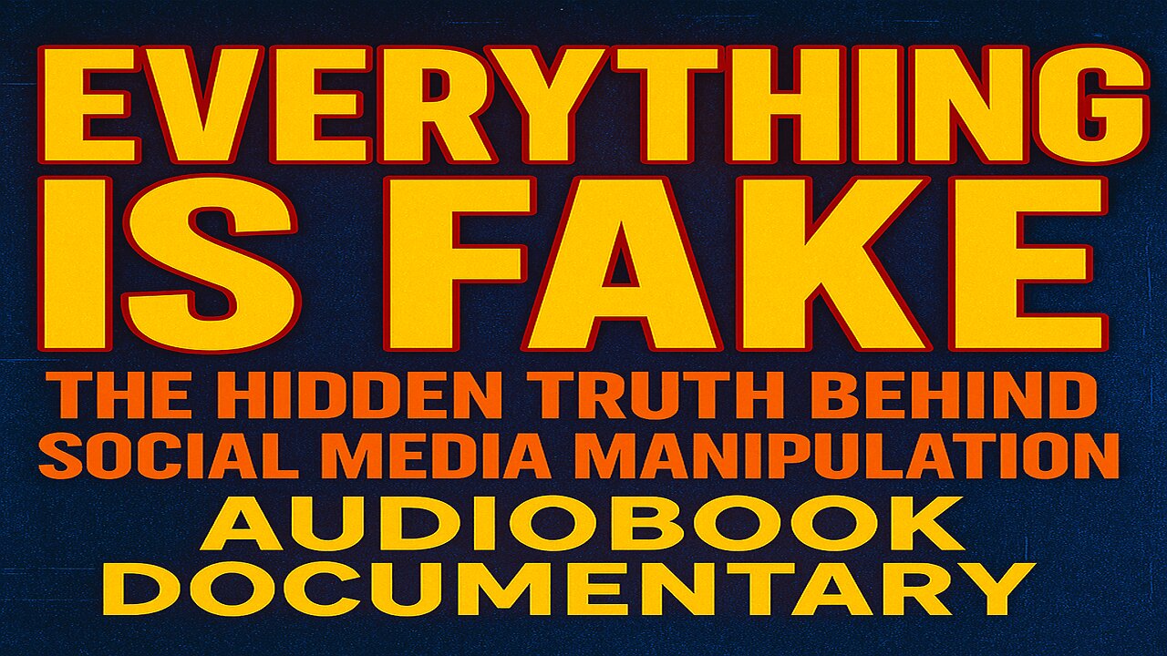 Everything Is Fake: The Hidden Truth Behind Social Media Manipulation