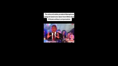 Ramaphosa CAUGHT ON VIDEO