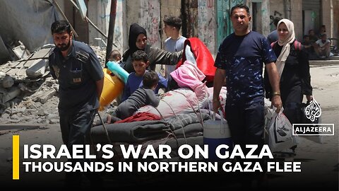 Thousands In Northern Gaza Flee