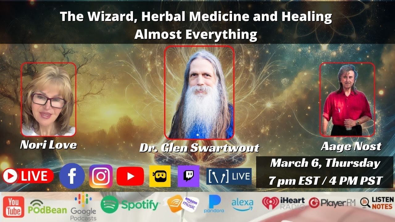 "The Wizard, Herbal Medicine and Healing Almost Everything" with Dr. Glen Swartwout
