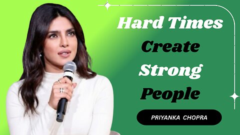 Hard Times Create Strong People - A Powerful Life-Changing Speech on Overcoming Adversity