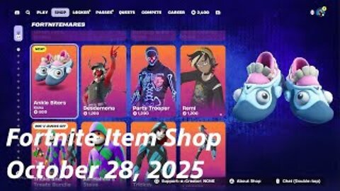Fortnite Item Shop|October 28, 2025(*New* Kicks)