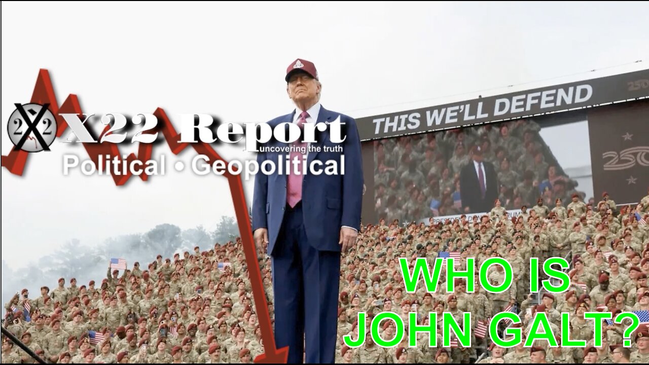X22-[DS] Push Riots, Enemy Combatants, Military Is Only Way, Remember Your Oath. WHO IS John Galt?